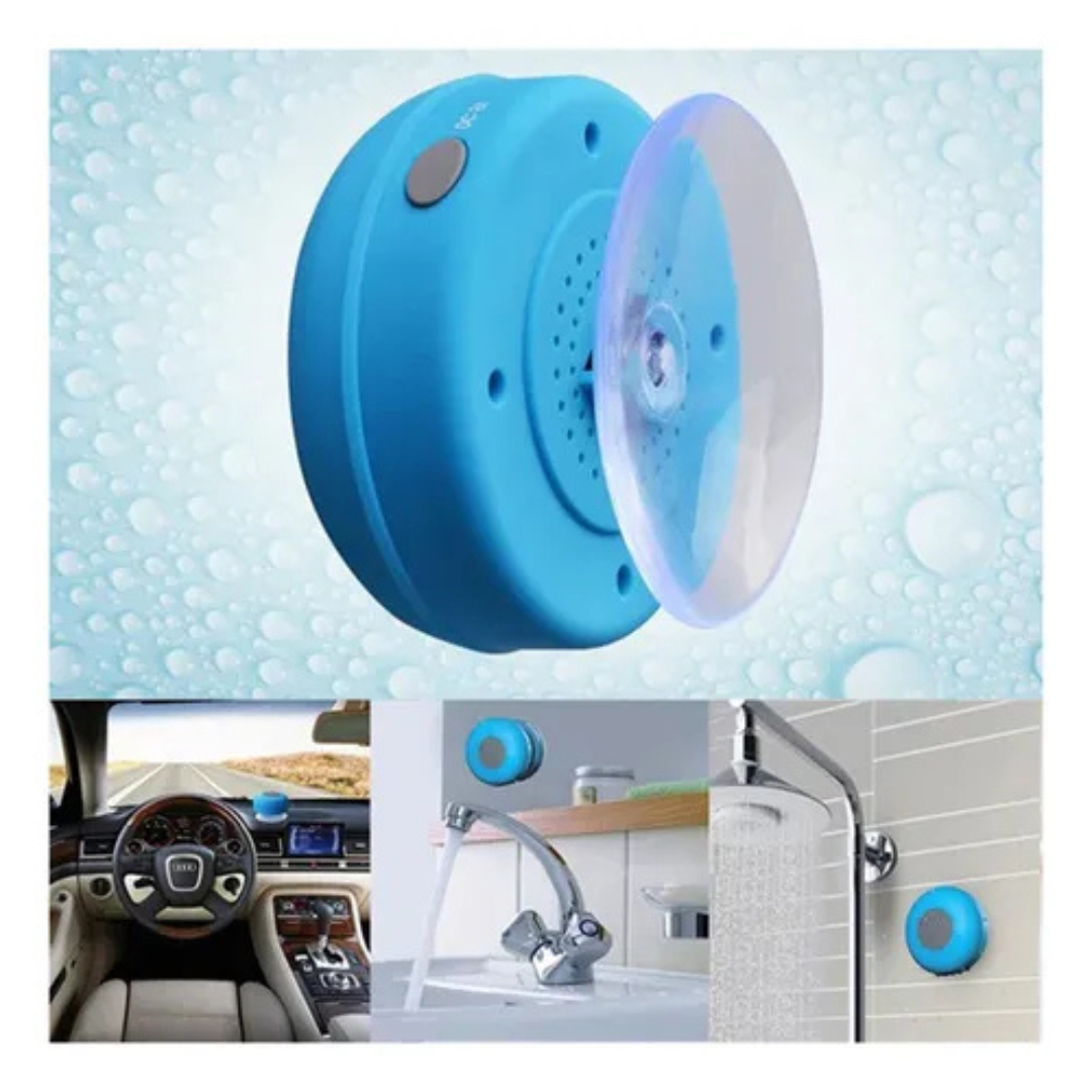 PARLANTE SPASH PROOF , SONIDO POTENTE Y RESISTENTE AL AGUA