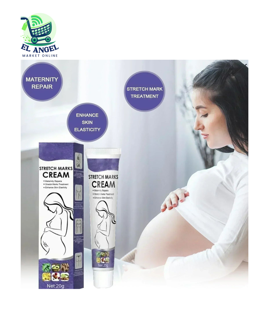 STRETCH MARK CREAM- ELIMINADOR DE ESTRIAS