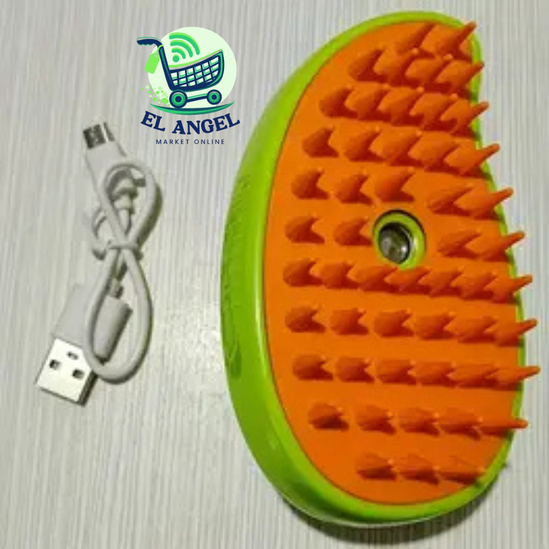 Cepillo de Vapor 3 en 1 para mascotas