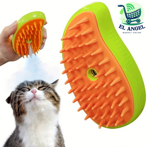 Cepillo de Vapor 3 en 1 para mascotas